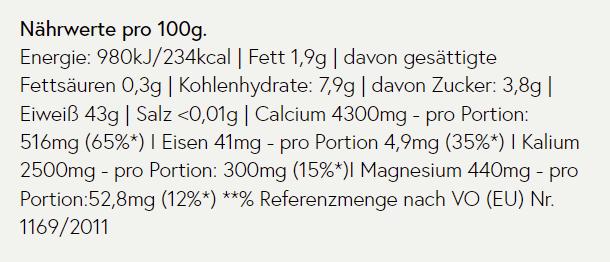 Nährwerte und Zutaten Kruut Heimische Superfoods (70g) (1 Stück, Pulver, 70 g)