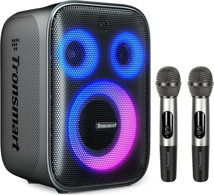 Tronsmart Wireless Bluetooth Speaker Halo 200 with microphone (black) (18 h, Battery operated)