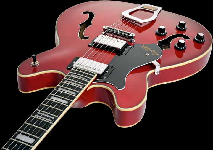 Produktbild Hagstrom E-Gitarre, Viking, Transparent Cherry, Linkshänder (E-Gitarre, Ahorn)
