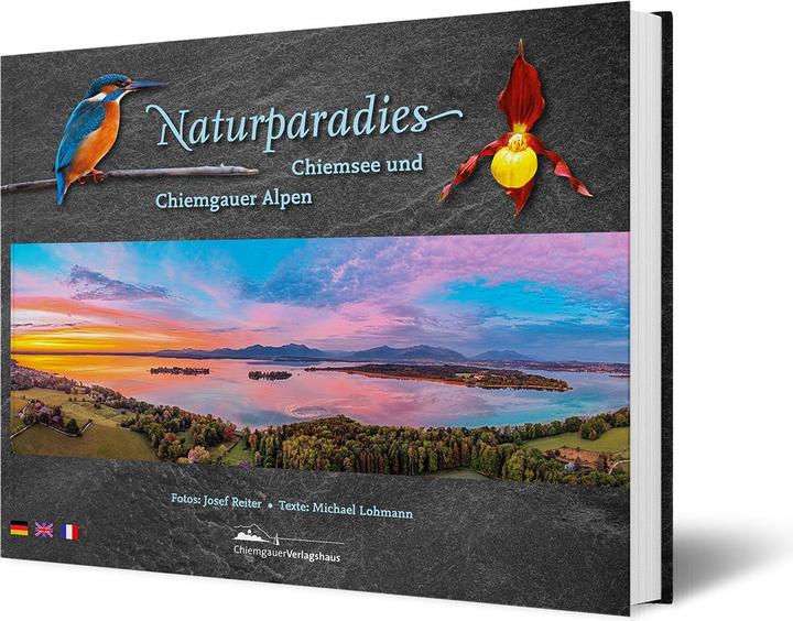Produktbild Naturparadies Chiemsee und Alpen (Französisch, Deutsch, Englisch, Josef Reiter, Michael Lohmann, 2025)