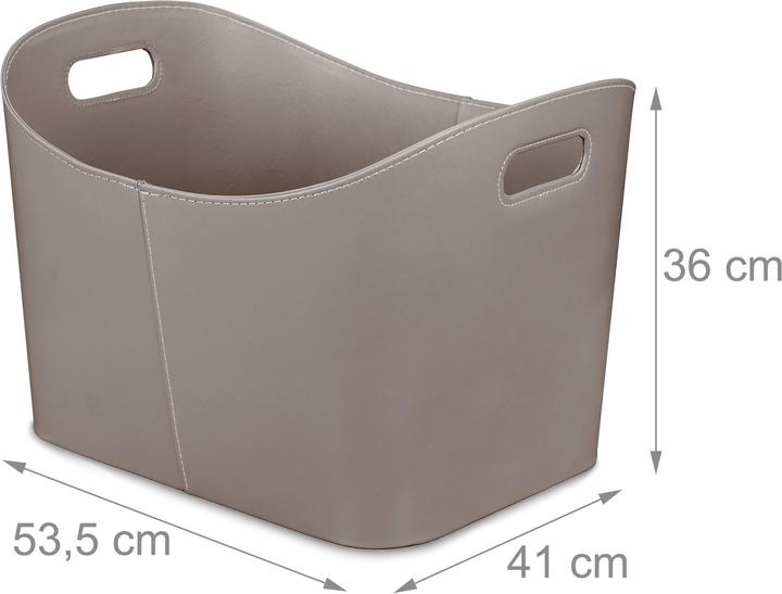 Produktbild Relaxdays Holzkorb (53.5 x 41 x 36 cm)