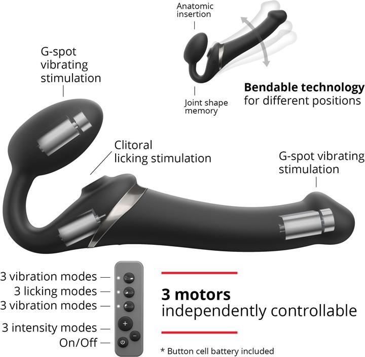 Actual product image Strap-on-me Multi Orgasm (XL)