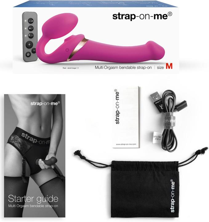 Actual product image Strap-on-me Multi Orgasm (M)