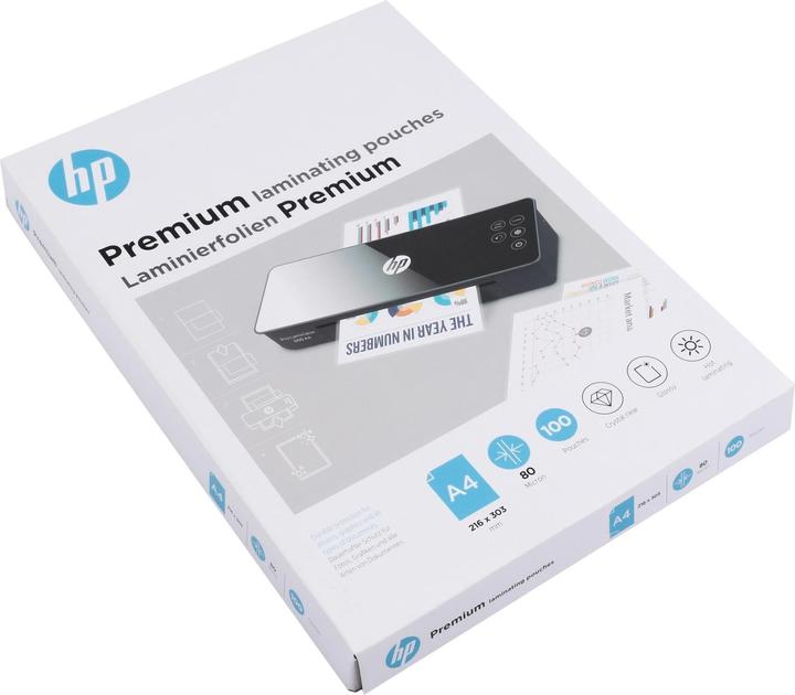 Actual product image HP Premium laminating pouches (A4, 100 Piece, 80 µm)
