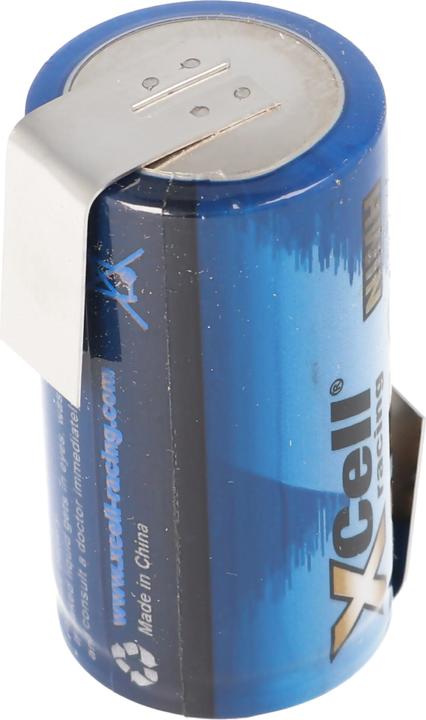 Produktbild AccuCell Sub-C NiMH Akku mit Lötfahne Z-Form (1.20 V, 4500 mAh)