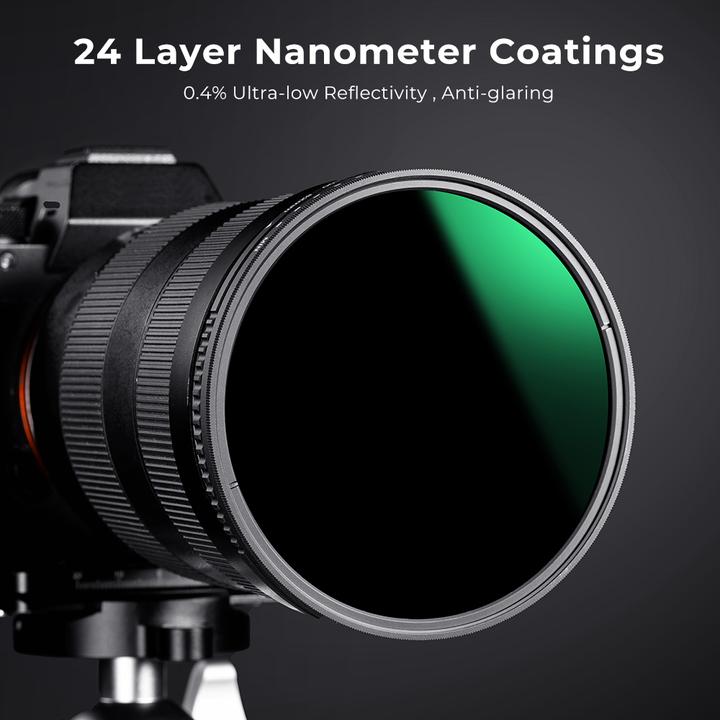 Actual product image K&F Concept Superslim ND8-2000 (77 mm, Neutral density filter)