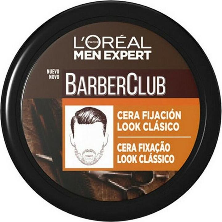 L'Oréal Paris L'Oréal Men Expert Barber Club Slicked Hair Fixing Wax 75ml (Haarwachs, 75 ml)