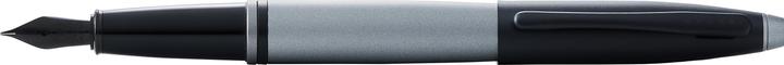 Actual product image Cross Fountainpen Calais matte grey/black, F-nib, in giftbox (Matt grey, 1 x)