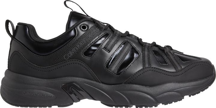Calvin Klein Retro Tennis Lace Up Heren Sneakers Zwart - Maat 42 (42)