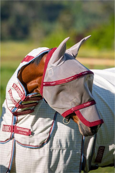 Image du produit Horseware Masque anti-mouches Rambo Plus