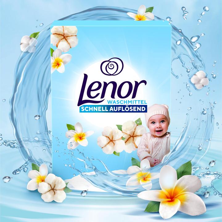 Produktbild Lenor Sensitiv (90 Waschgänge, Waschpulver)