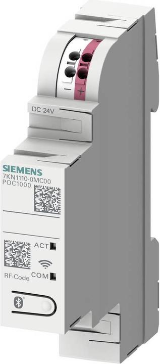 Actual product image Siemens Powercenter 1000 max. 24 SENTRON Com devices Modbus TCP Bluetooth Voltage distribution