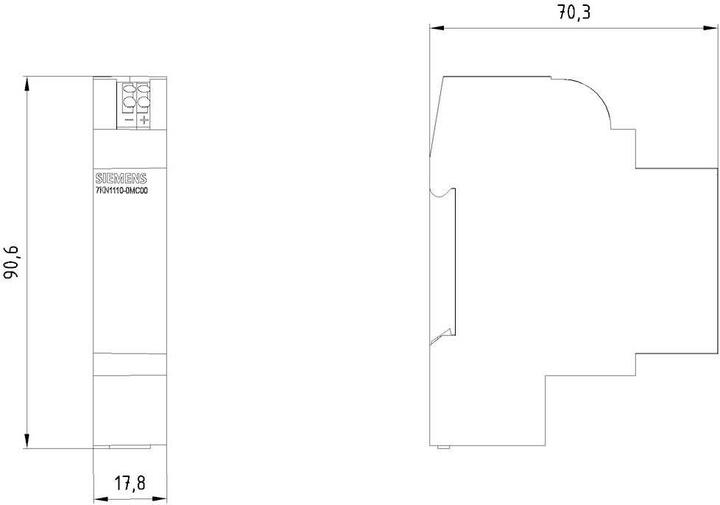Actual product image Siemens Powercenter 1000 max. 24 SENTRON Com devices Modbus TCP Bluetooth Voltage distribution
