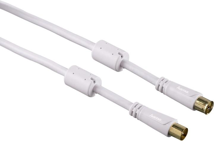 Produktbild Hama Antennen-Kabel, Koax-Stecker (100 dB, Stecker und Verbinder)