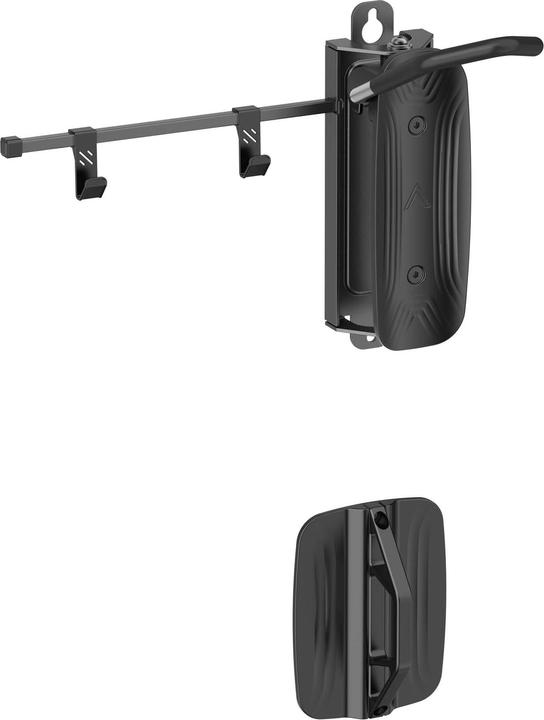 Actual product image Wiltec Vertical bicycle wall mount 8.2x25x18.5cm up to 30 kg Bicycle mount