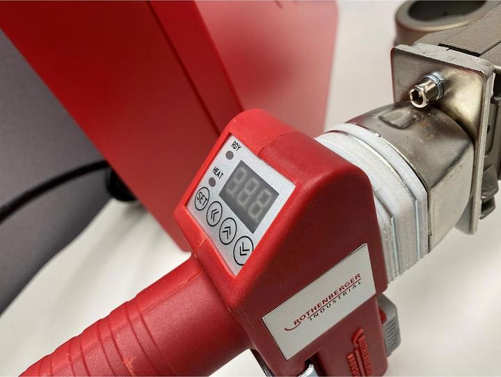 Produktbild Rothenberger Industrial Muffenschweissgerät CR-ZRJQ-63T 800 W inkl. Kunststoff-Rohrschere Ø 42 mm im