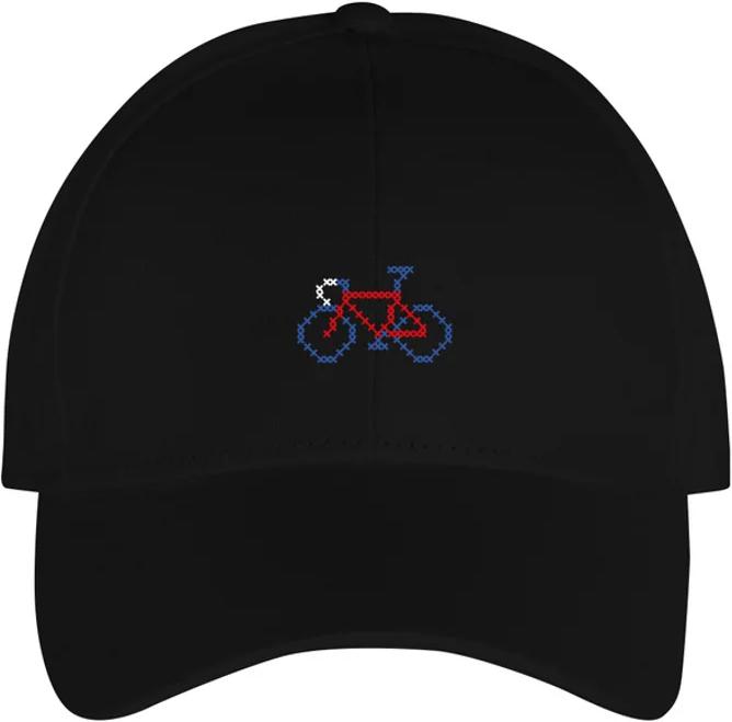 Dedicated Sport Cap Stitch Bike Black (One Size)
