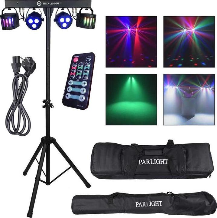 Actual product image Light4Me BELKA LED DERBY PAR - Zestaw oświetleniowy