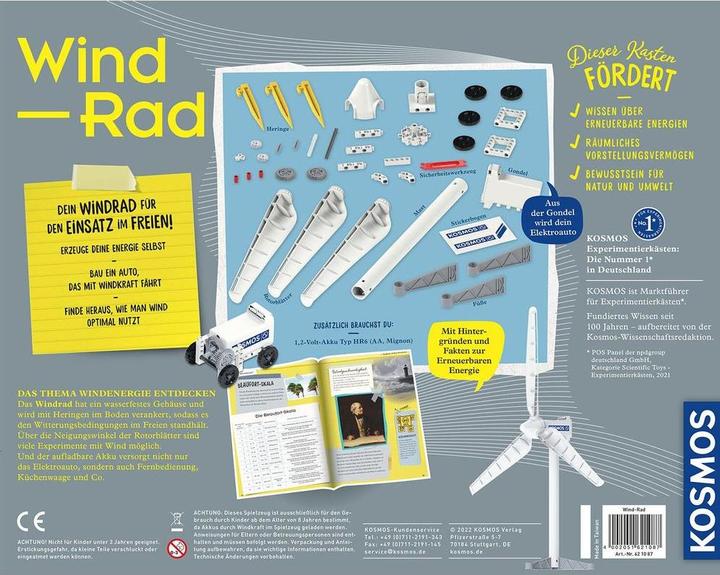 Produktbild Kosmos Wind-Rad