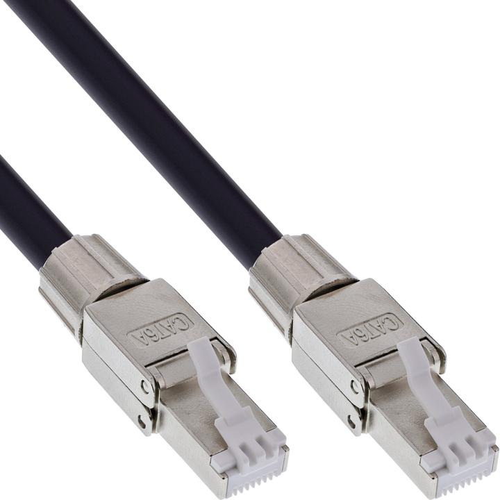 Produktbild InLine Netzwerk-Kabeltrommel IP67 Outdoor PUR (S/FTP, CAT6a, 50 m)