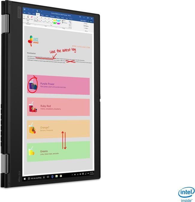 Immagine prodotto Lenovo ThinkPad X13 Yoga (13.30", Intel Core i5-10210210U, 8 GB, 256 GB, DE)