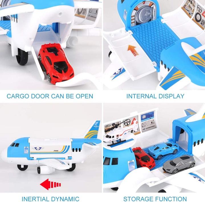 Productafbeelding Gearbox Vliegtuig Auto Transport 2in1, 20st.