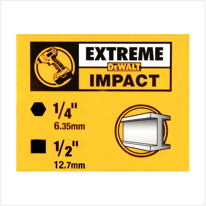 Actual product image DeWalt Hex adapter
