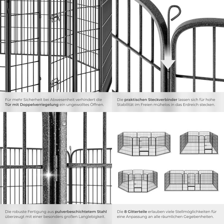 Actual product image tectake Puppy Playpen