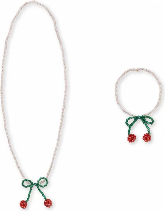 Immagine prodotto Konges Slojd Collana e bracciale perlato Cherry (PET)