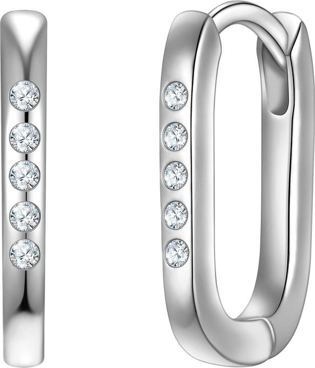 Actual product image Yokoamii Ladies hoop earrings - 36342 (Brass)