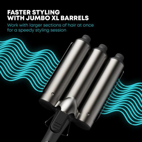 Immagine prodotto Homedics WV-2500-EU Progloss Boho Beach Waver XL (38 mm)