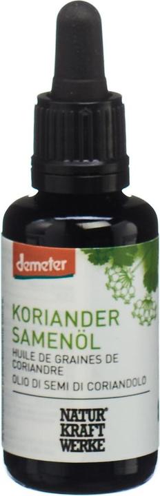 NaturKraftWerke Koriandersamenöl nativ Demeter Öl (30 ml)