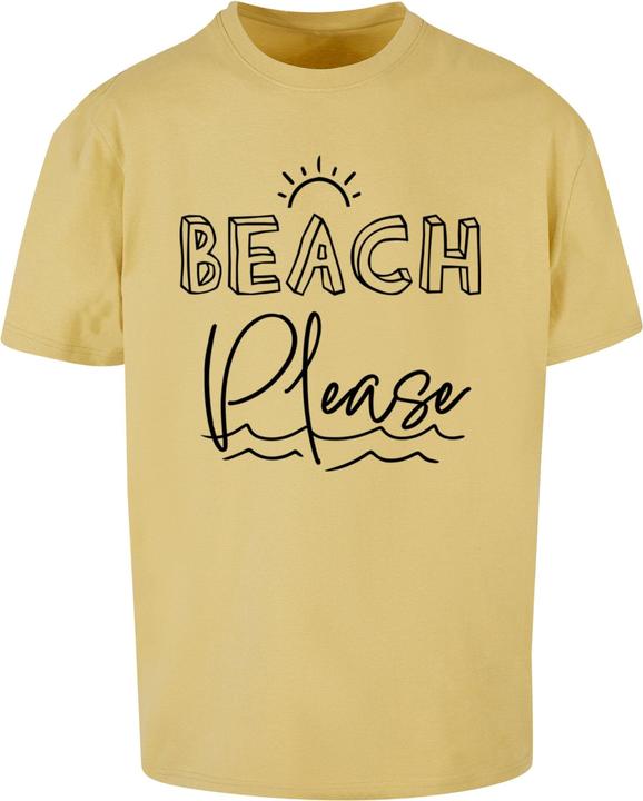 Image du produit Merchcode Beach Please Tee surdimensionné lourd - 118121 (S)