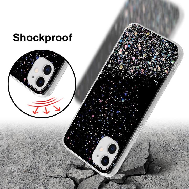 Image du produit Cadorabo Couverture TPU paillettes scintillantes (Apple iPhone 11 Pro)