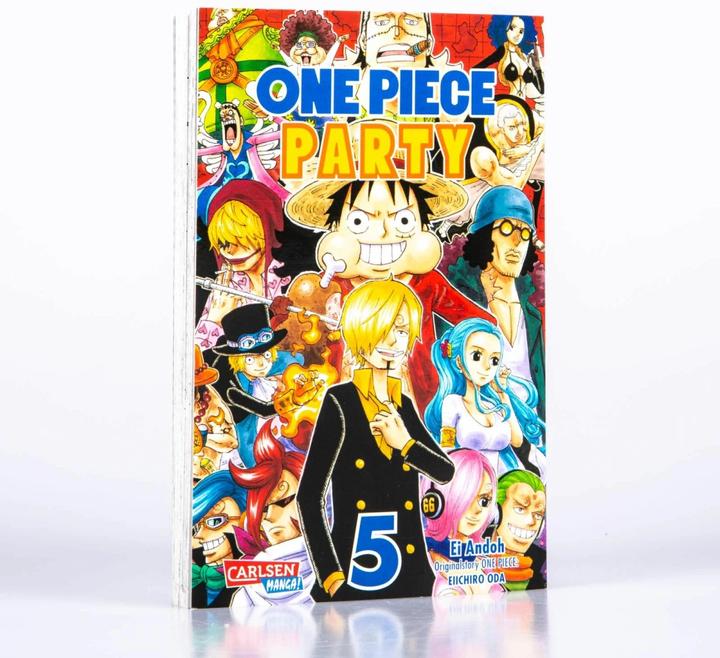 Actual product image One Piece Party 5 (German, Eiichiro Oda, 2020)