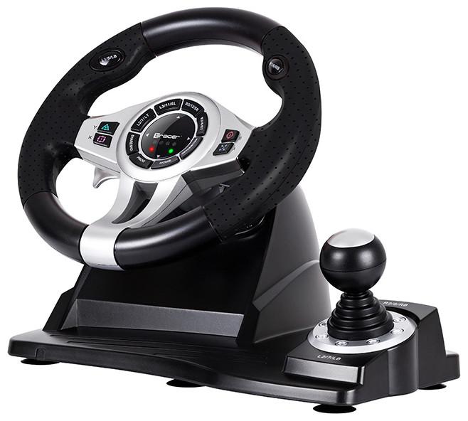 Immagine prodotto Tracer TRAJOY46524 Controller di gioco volante + pedali PlayStation 4, Playstation 3 (PS3, PS4, PC)
