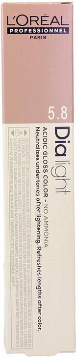 Image du produit L'Oréal Professionnel DIA LIGHT gel-crème acide sans amoniaque #5,8 50 ml (#5,8)