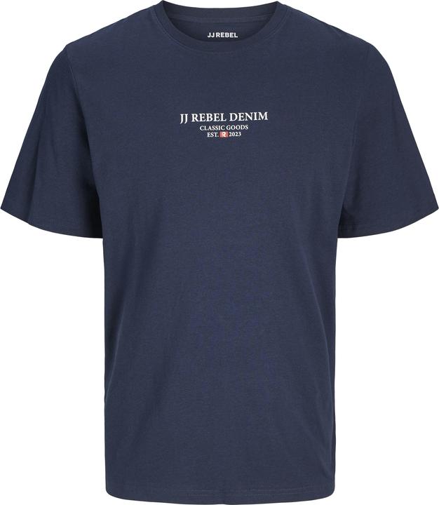 Actual product image Jack & Jones Jrebjeans Rebel Print Tee Ss O-Neck Sn (XL)