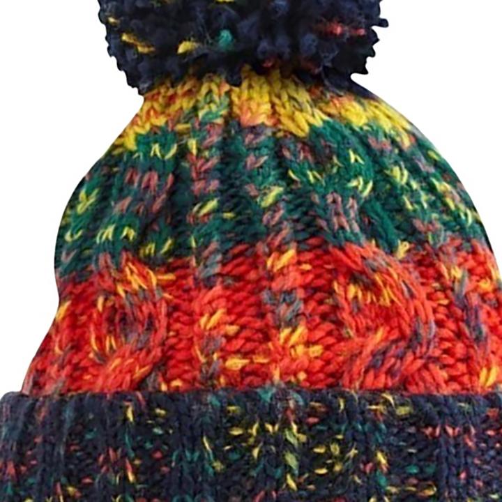 Immagine prodotto Beechfield Cappello a cavatappi in maglia con pompon (Taglia unica)