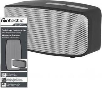 fontastic Essential Swing Bluetooth Speaker mit integriertem Radio und Freisprecheinrichtung schwarz