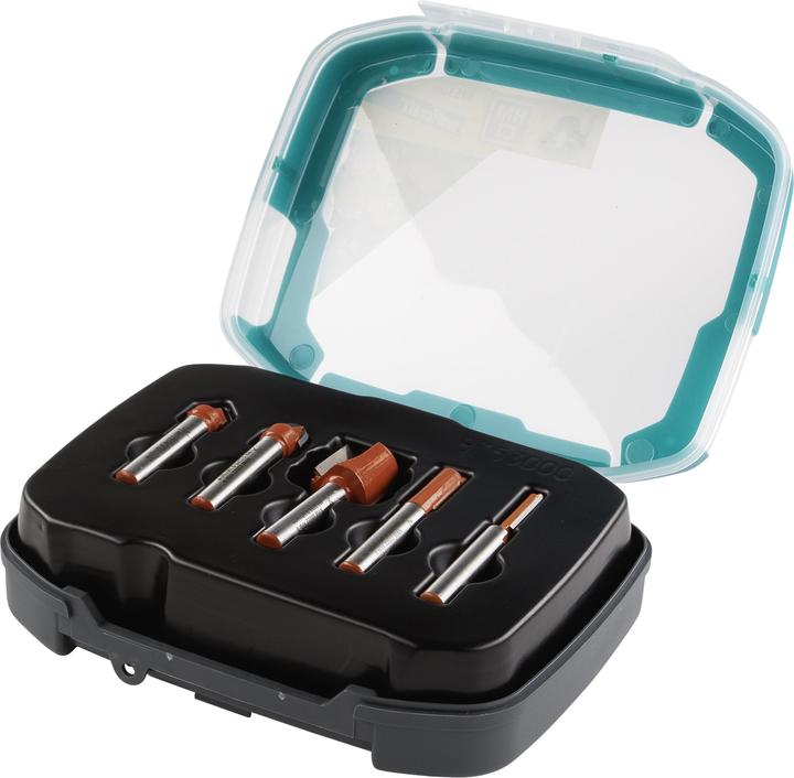 Produktbild wolfcraft wolfcraft 1 Nutfräser-Set HM 5-tlg.