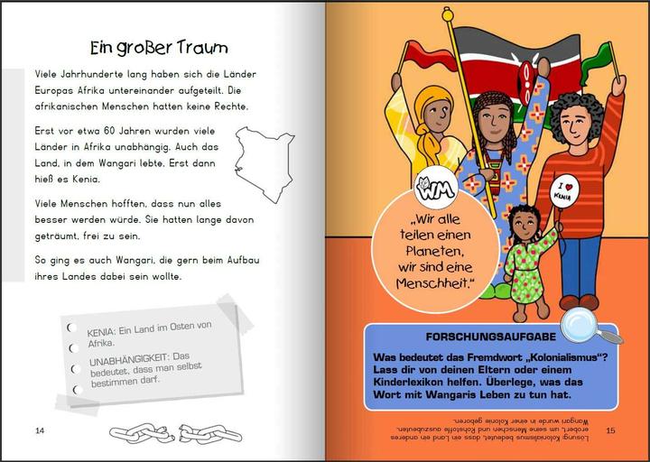 Produktbild Wangari Maathai - Die Mutter der Bäume (Deutsch, Julia Christof, Heike Wolter, Bettina Springer-Ferazin, 2022)