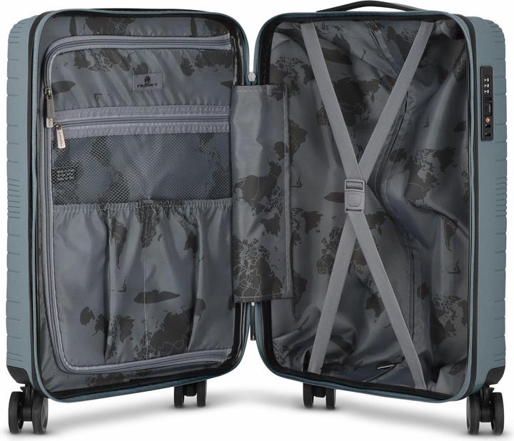 Immagine prodotto Franky Dallas 3.0 Carrello a 4 ruote S 55 cm (36 l, Bagaglio a mano (fino a 50 litri))