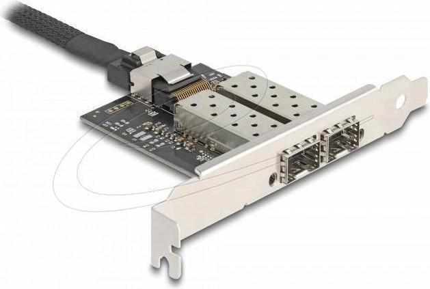 Produktbild Delock Mini PCIe I/O PCIe full size 2 x SFP Gigabit LAN (Mini PCI Express)