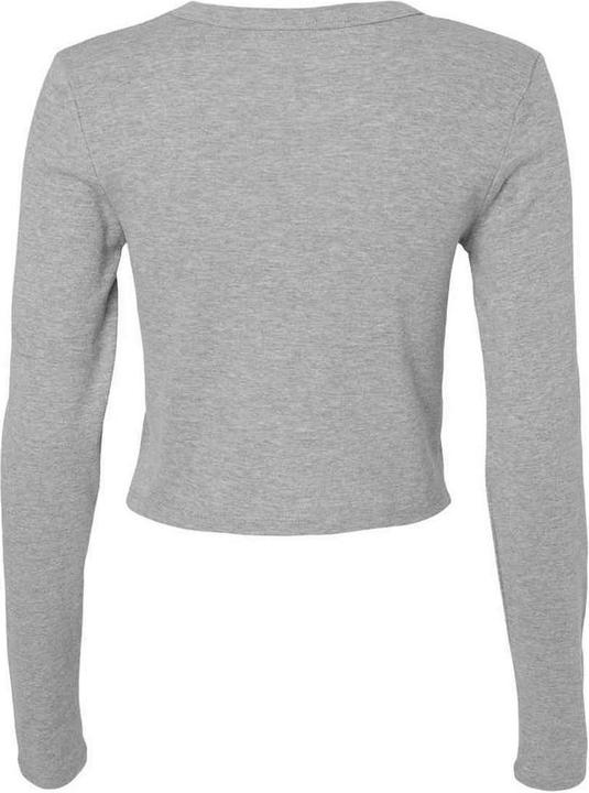 Produktbild Bella Canvas TShirt kurz geschnitten Langärmlig (L)