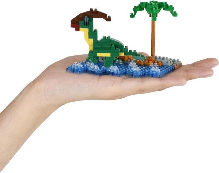 Actual product image Nanoblock Mini Waterside Parasaurolophus