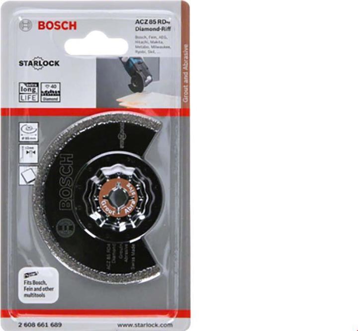 Produktbild Bosch Professional Zubehör Diamant Riff Segmentsägeblatt 85mm ACZ 85 RD