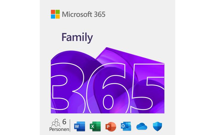Image du produit Microsoft M365 Abonnement familial à l'italien (1 Dispositifs, 12 mois)