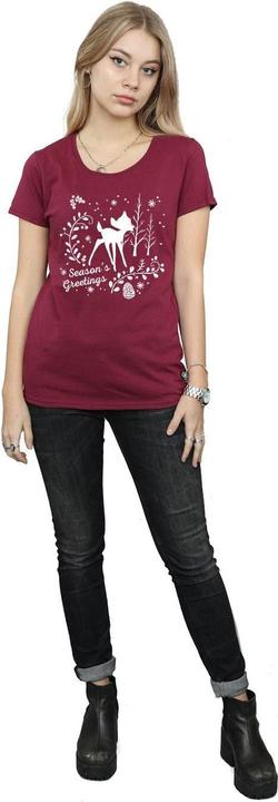 Disney Bambi Christmas Greetings TShirt (L)