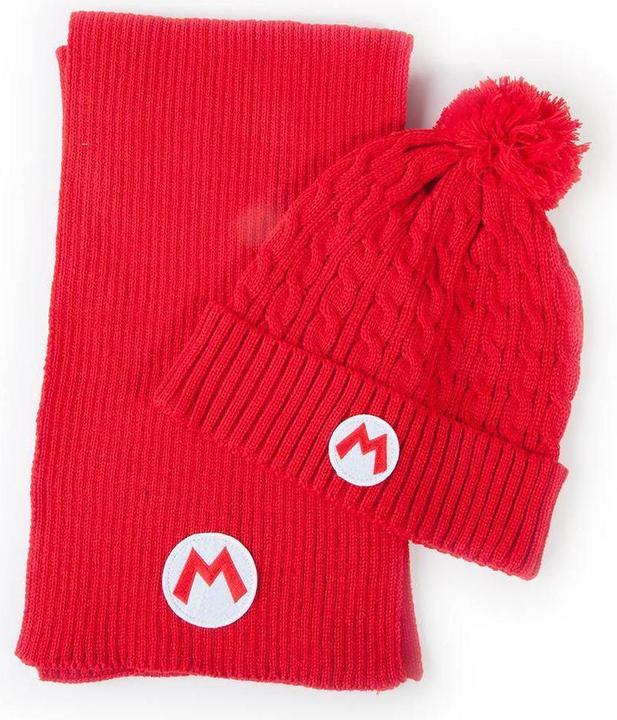 Produktbild Super Badge Beanie & Scarf Gift Set